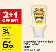 Heinz - Mayonnaise American Style "Offre Limitée"