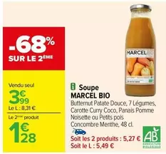 marcel -  bio - soupe