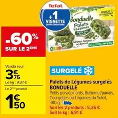 Bonduelle - Palets De Légumes Surgelés