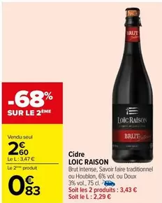 Loïc Raison - Cidre