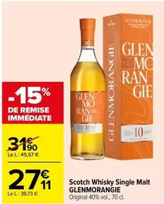 Glenmorangie - Scotch Whisky Single Malt