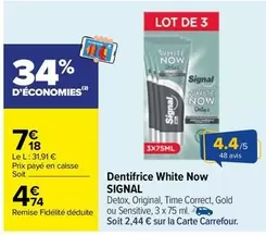 Signal - Dentifrice White Now