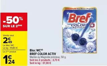 Bref - Bloc Wc Color Activ