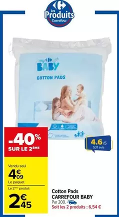 Carrefour - Cotton Pads Baby