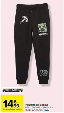 Minecraft - Pantalon De Jogging