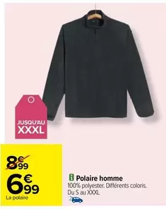 Polaire homme