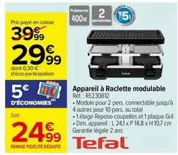 Total - Appareil À Raclette Modulable