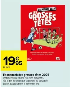 L'almanach Des Grosses Têtes 2025