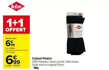 Cooper - Collant Polaire