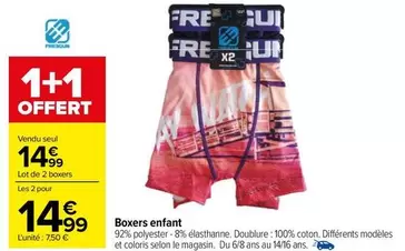 Boxers Enfant