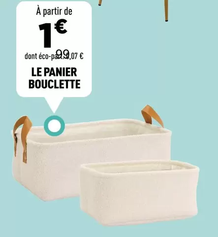 Le Panier Bouclette