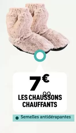 les chaussons - chauffants