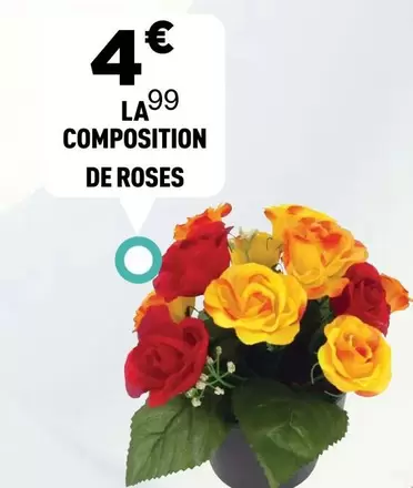 Composition De Roses