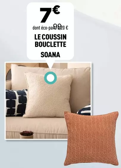 le coussin bouclette