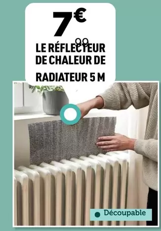 Le Réfleepeur De Chaleur Radiateur 5 M