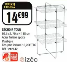 Izéo - Séchoir Tour