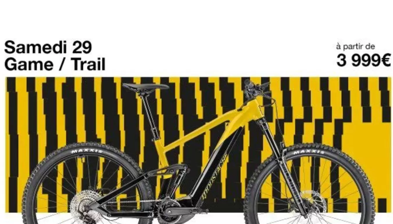 Trail offre à 3999€ sur Culture Vélo