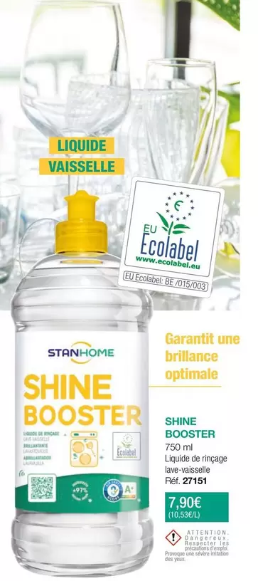 Stanhome - Shine Booster offre à 7,9€ sur Stanhome