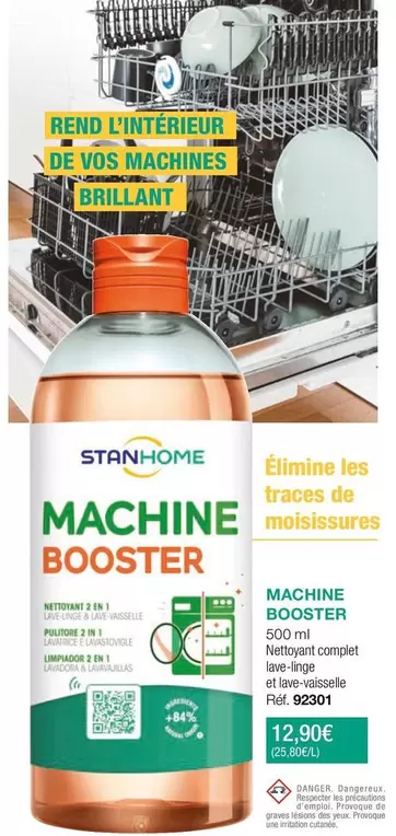 Stanhome - Machine Booster offre à 12,9€ sur Stanhome