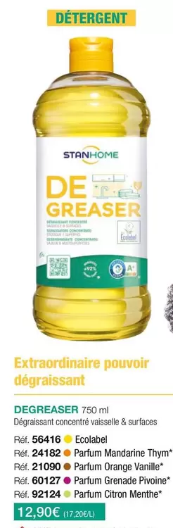 Stanhome - Degreaser offre à 12,9€ sur Stanhome