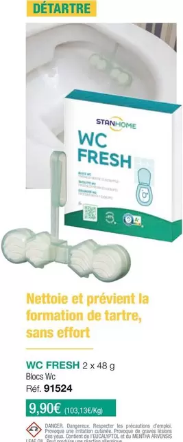 Nettoie Et Prévient La Formation De Tartre, Sans Effort offre à 9,9€ sur Stanhome