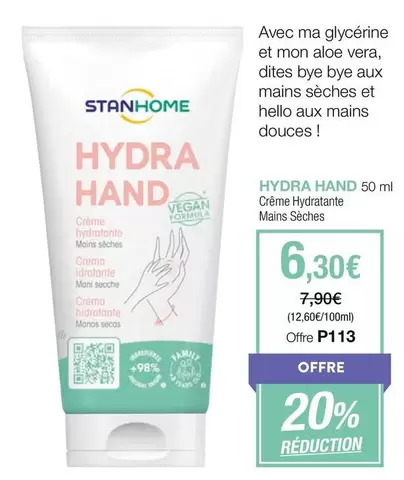 Stanhome - Hydra Hand offre à 6,3€ sur Stanhome