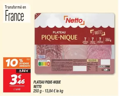 Netto - Plateau Pique-nique