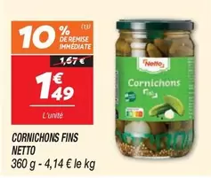 Netto - Cornichons Fins