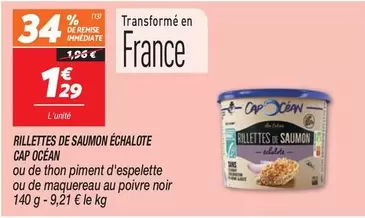 Cap -  Océan - Rillettes De Saumon Échalote