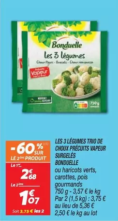 Bonduelle - Les 3 Légumes