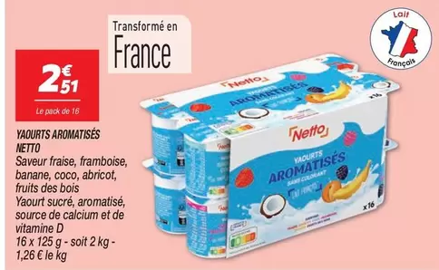 Netto - Yaourts Aromatisés