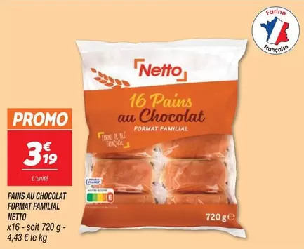 Promo - Pans Au Chocolat Format Familial