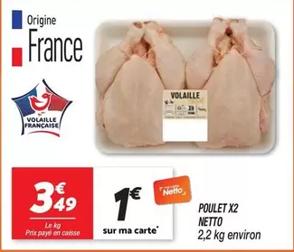 Netto - Poulet X2