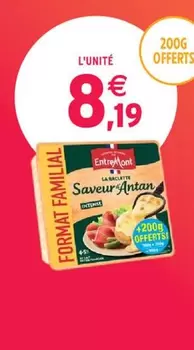 Entremont - Enveloppe offre à 8,19€ sur Intermarché