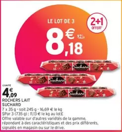 Suchard - Rochers Lait