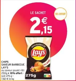 Lay's - Chips Saveur Barbecue