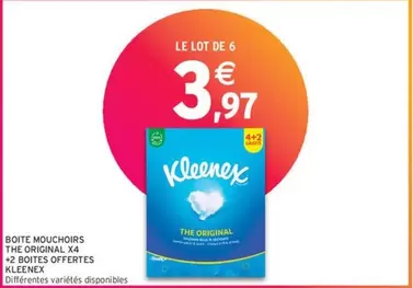 Kleenex - Boite Mouchoirs The Original