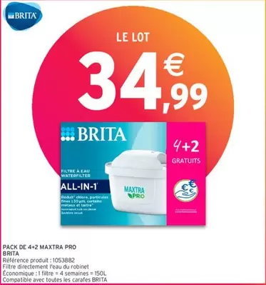 Brita - Pack De 422 Maxtra Pro