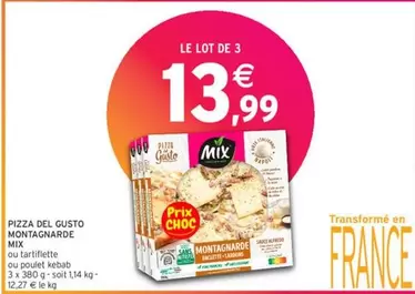 Mix - Pizza Del Gusto Montagnarde