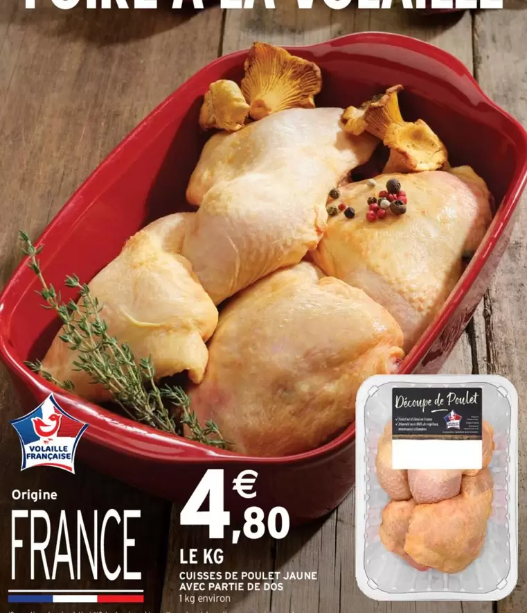 Cuisses De Poulet Jaune Avec Parfile De From