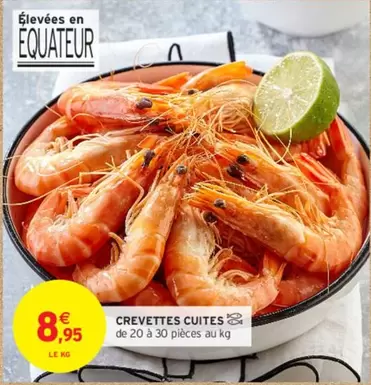 Crevettes Cuites