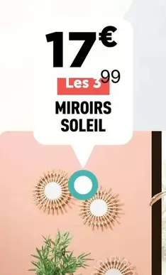 miroirs soleil