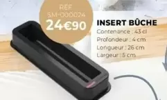 Insert Bûche offre à 24,9€ sur Guy Demarle