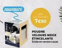 Poudre Velours Neige Étincelante offre à 7,9€ sur Guy Demarle