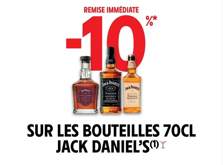 Jack Daniel's - Sur Les Bouteilles