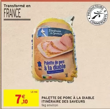 Palette -  De Porc À La Diable