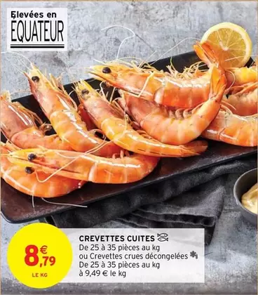 Crevettes Cuites