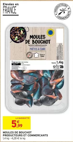 Moules De Bouchot Producteurs Et Commerçants