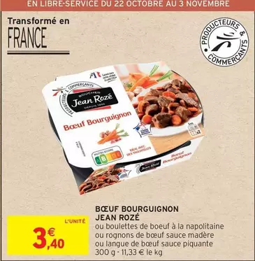 Jean Rozé - Bœuf Bourguignon