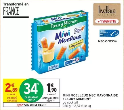 Fleury Michon - Mini Moelleux Msc Mayonnaise